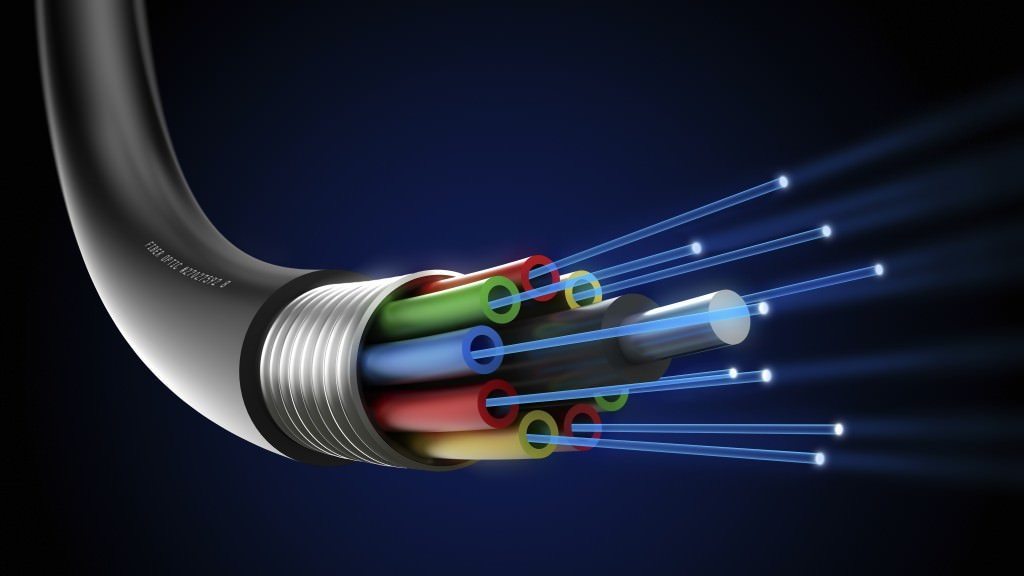 Fibre Optic cable (inside view)